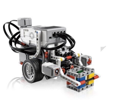 LEGO MINDSTORMS robot programmed in NI LabVIEW